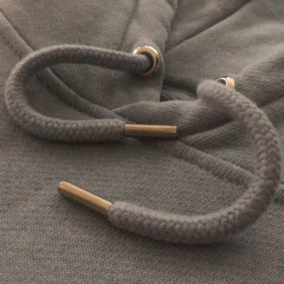 h & m blue regular fit hoodie - Picture 3 of 4